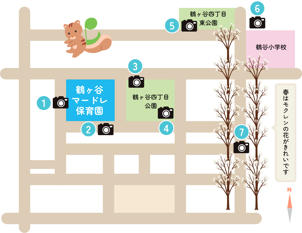 お散歩MAP